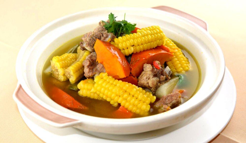 鲜排骨炖杂粮   48    43