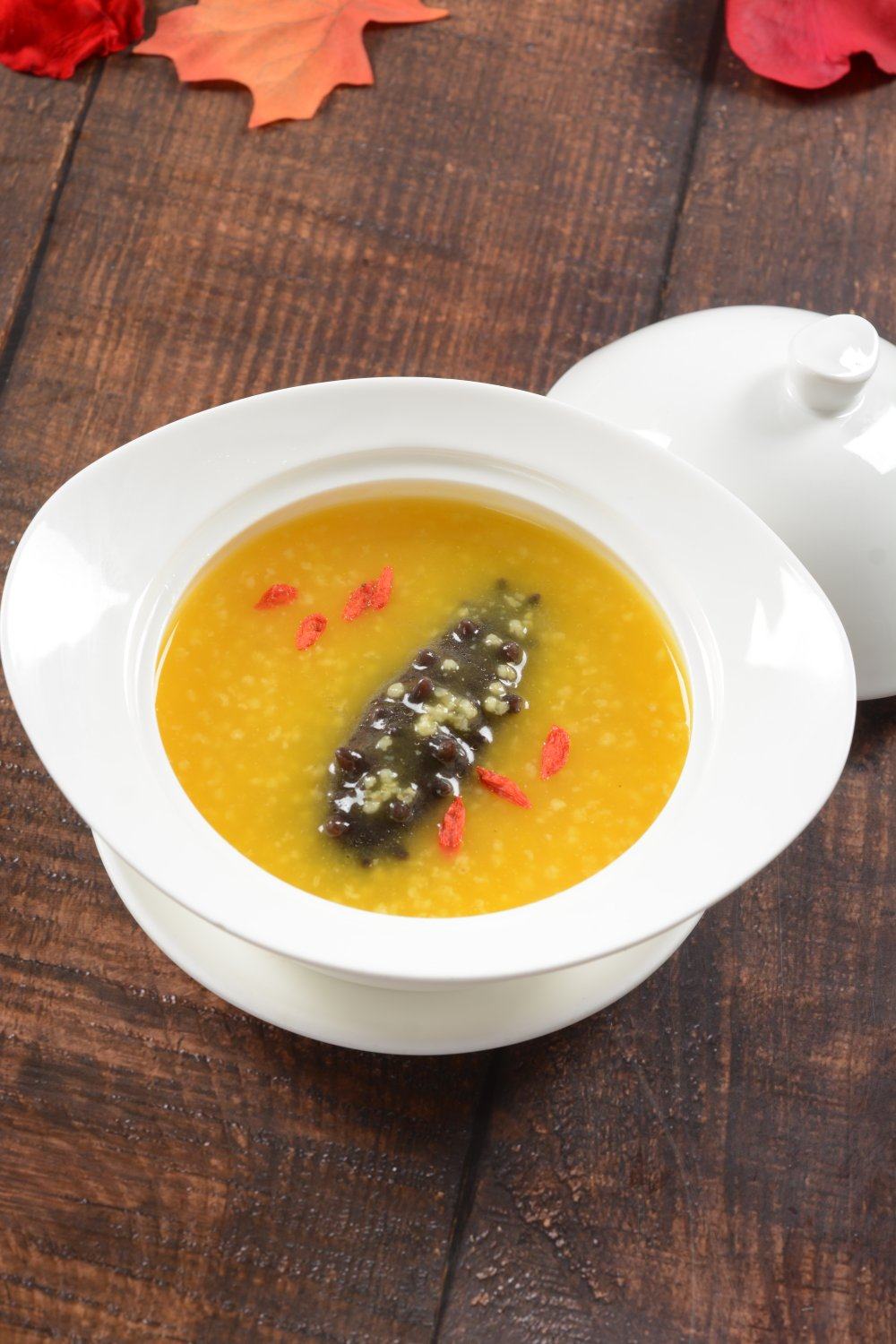 养生小米海参汤    68