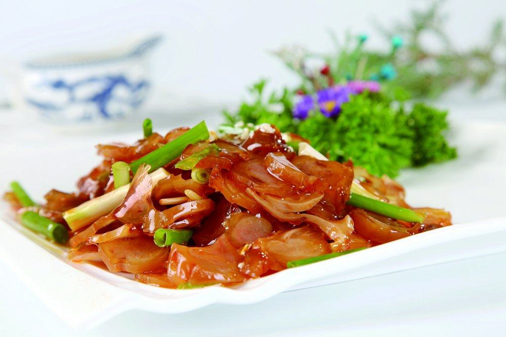 美极香葱拌牛鞭