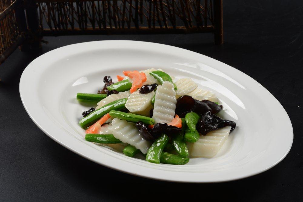 木耳蜜豆炒山药