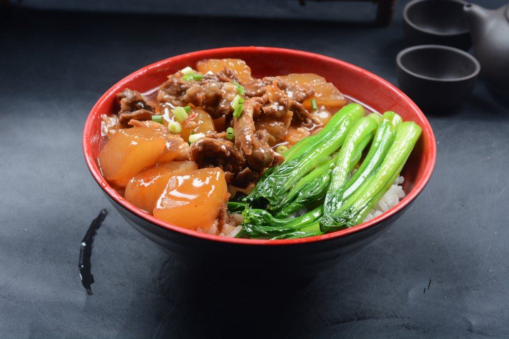萝卜牛腩饭