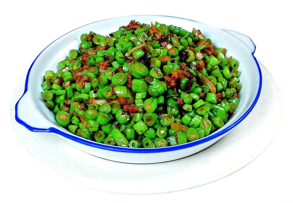 榄菜肉沫四季豆副本