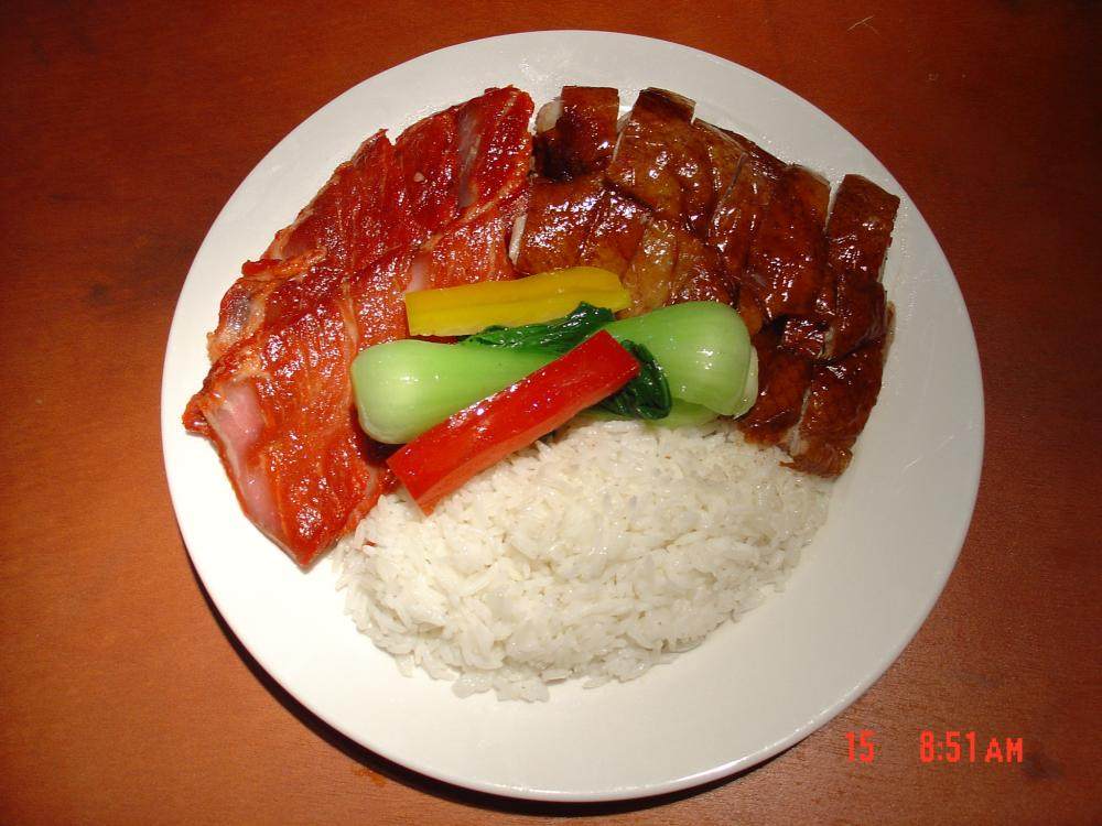 腊味双拼饭b