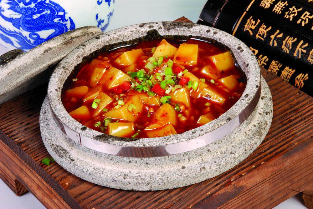 石锅米豆腐