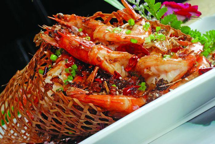 梅菜烤大虾